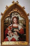 Pieter van Aelst Madonna witch Child Germany oil painting artist